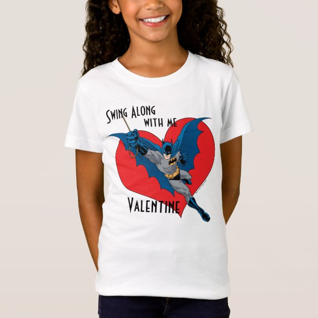 Batman Valentine | Mit mir T-Shirt (Vorderseite)