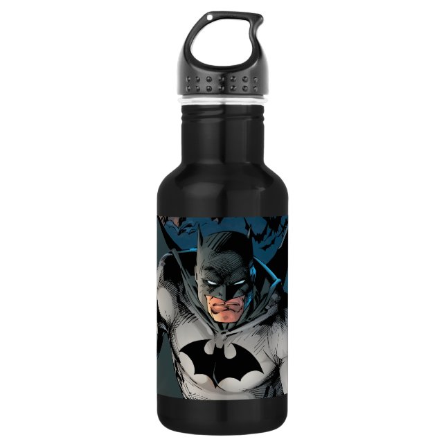 Batman Verlassend Bat Cave Edelstahlflasche (Vorderseite)
