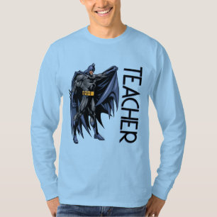 Batman Vollfarben-Aufkleber für Lehrer T-Shirt