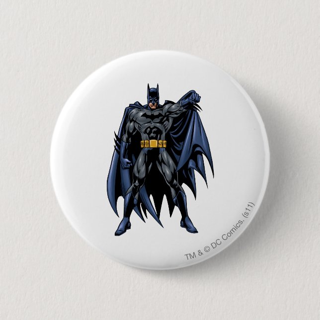 Batman Vollfarbenfront Button (Vorderseite)
