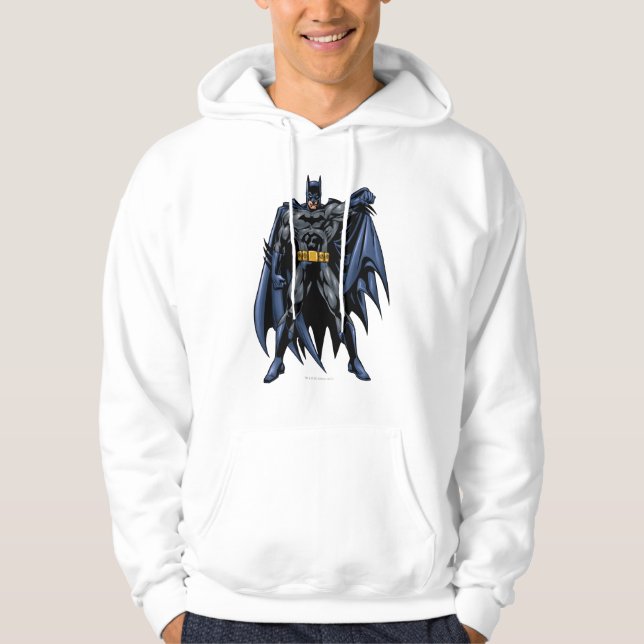 Batman Vollfarbenfront Hoodie (Vorderseite)