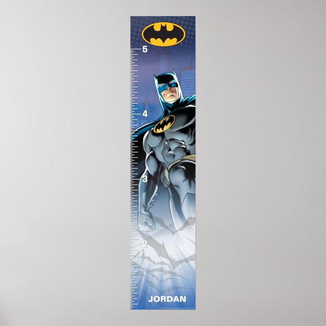 Batman | Wachstumstabelle Poster (Vorne)