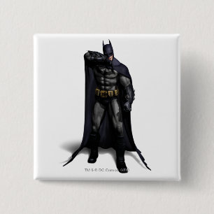 Batman wischt sich den Bauch Button