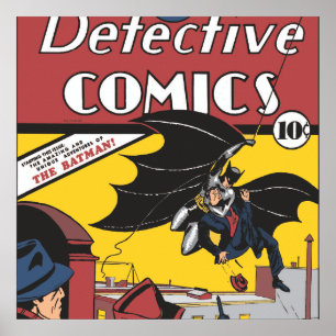 Batmans Erstauftritt Poster