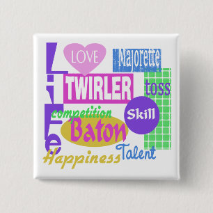 Baton Life Button