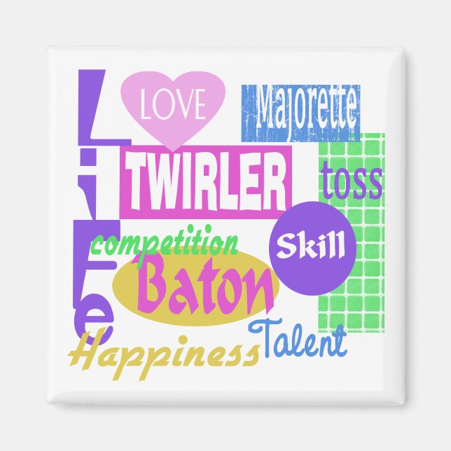 Baton Life Magnet (Vorne)