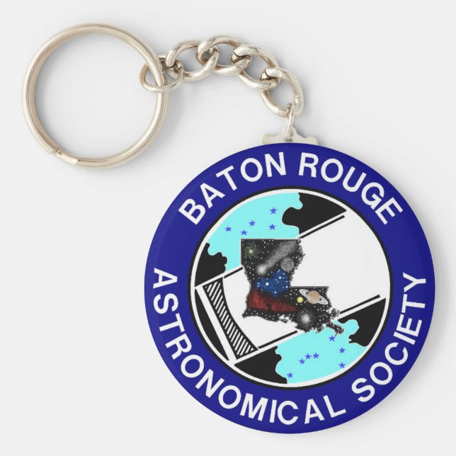Baton Rouge Astronomische Gesellschaft Schlüsselanhänger (Vorne)