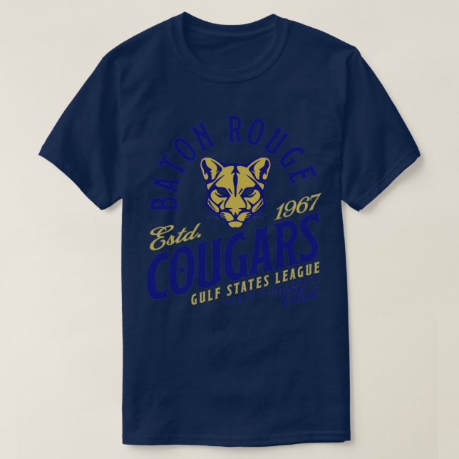 Baton Rouge Cougars T-Shirt (Design vorne)