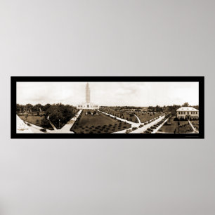 Baton-Rouge LA Hauptstadts-Foto 1935 Poster