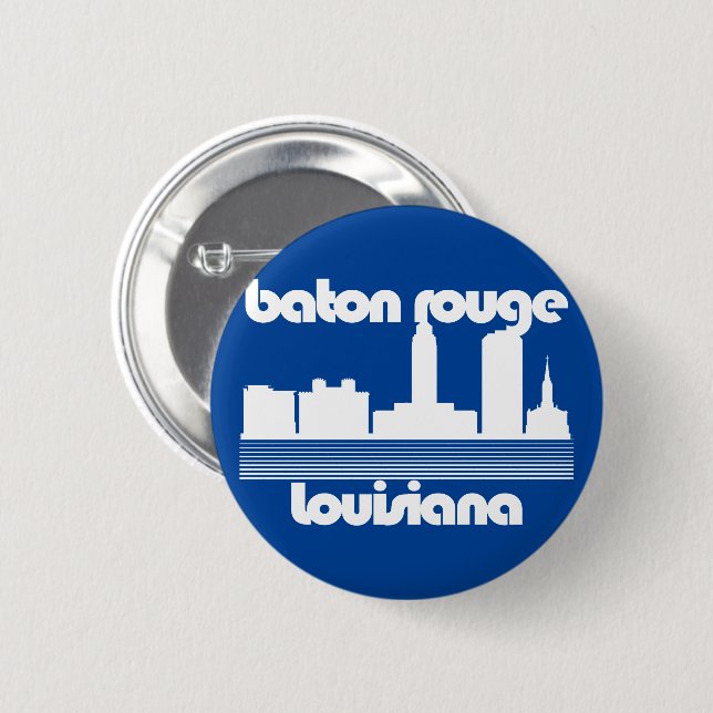 Baton Rouge, Louisiana Button (Vorne & Hinten)