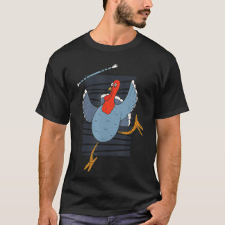 Baton Twirling Erntedank Geschenk T Twirler Türkei T-Shirt