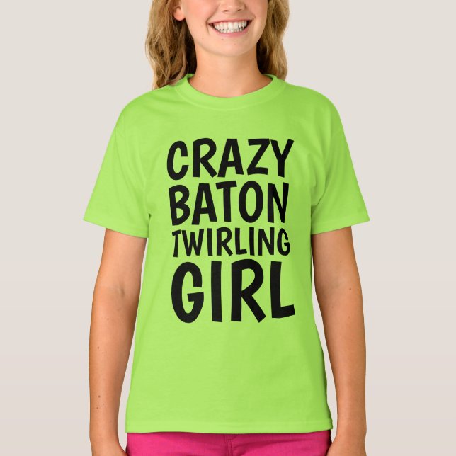 BATON TWIRLING MIRL T - Shirt (Vorderseite)