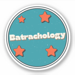 Batrachologie Aufkleber