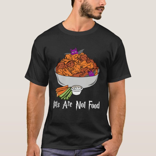 Bats Are Not Food Kids Halloween Pandemic Awarenes T-Shirt (Vorderseite)