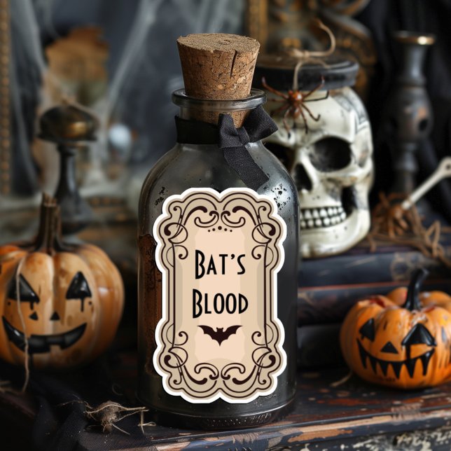 Bat's Blood Apothekary Label (Von Creator hochgeladen)