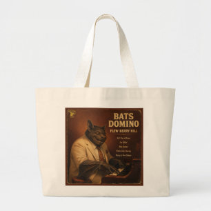 Bats Domino Album: Eine Parodie Jumbo Stoffbeutel