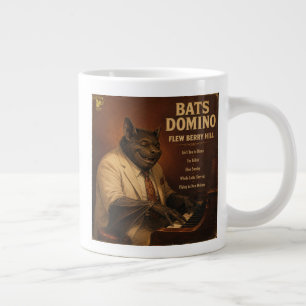 Bats Domino: eine Parodie Jumbo-Tasse