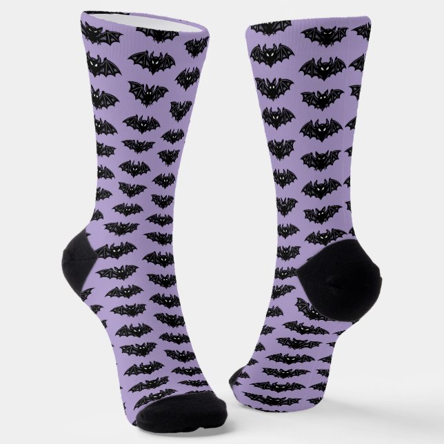 Bats Socken (Gewinkelt)