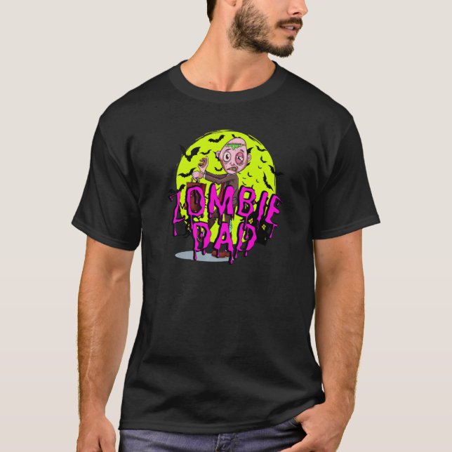 Bats Zombie Vater T-Shirt (Vorderseite)