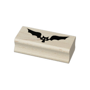 Batshroom Rubber-Briefmarke Gummistempel
