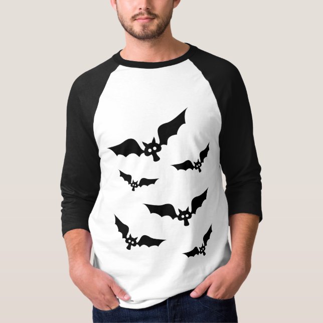 Batshrooms Raglan T - Shirt (Vorderseite)