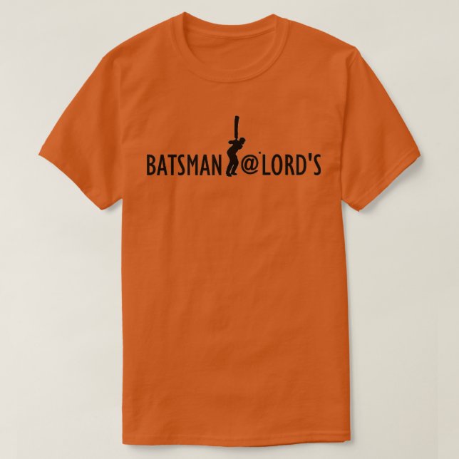 Batsman in Lords T-Shirt (Design vorne)