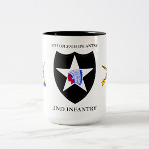 BATTALION 20. INFANTRY 2. INFANTRY DIV  ZWEIFARBIGE TASSE