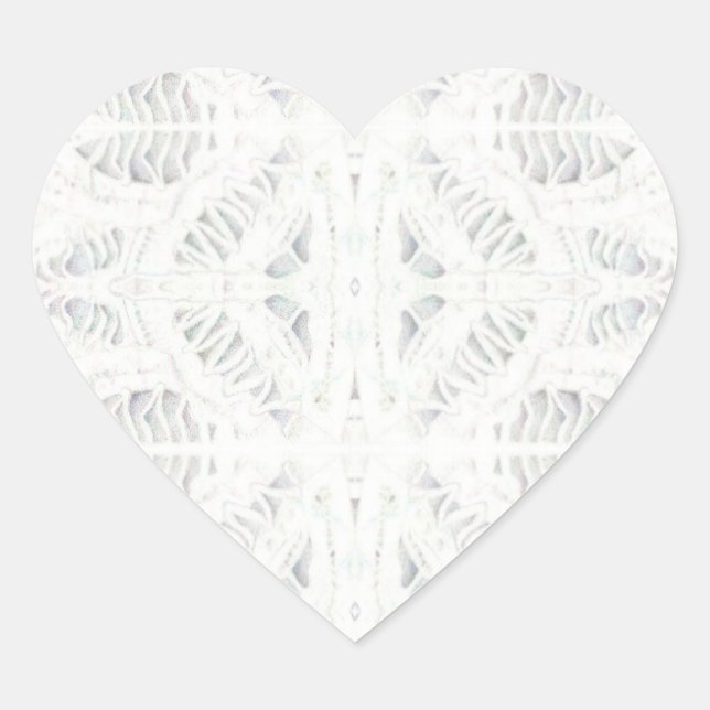 BATTENBURG LACE Heart Stickers (Vorderseite)