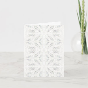 BATTENBURG LACE Note Card Karte