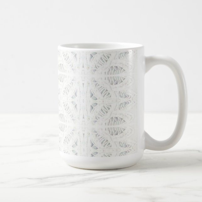 BATTENBURG LACE Tall White Tasse (Rechts)