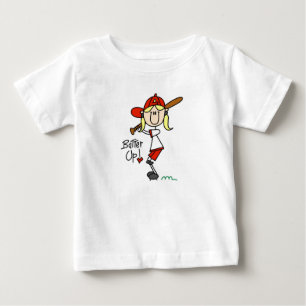 Batter Up Mädchen Baseball T-Shirts und Geschenke