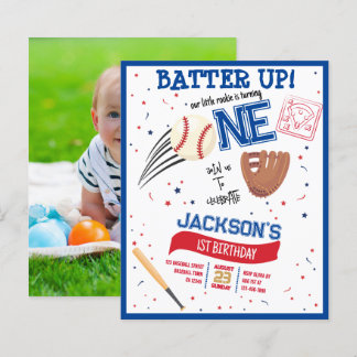 Batter Up Rookie Baseball billig Foto 1. Geburtsta