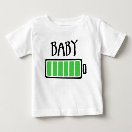 Batterie leer – Baby T-shirt