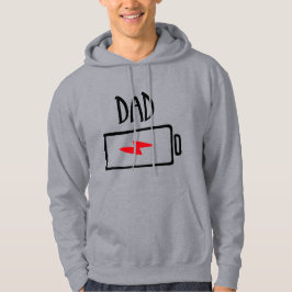 Batterie leer – Papa Hoodie