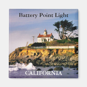 Batterie-Punkt-Licht, Kalifornien-Magnet Magnet
