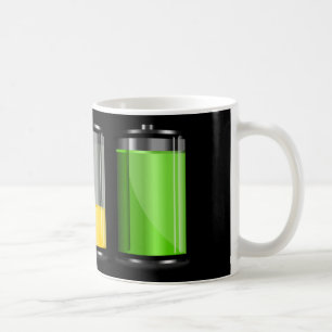 Batteriehöhe für den Akkutag Tasse