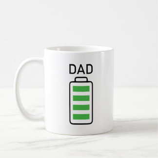 Batterieladung Tasse für vollen Vater - Geschenk f