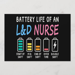 Batterielebensdauer eines L&D-Krankenschwester Hum Einladung