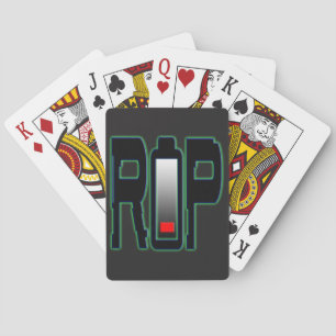 Batterielekarten für RIP Spielkarten