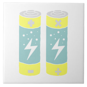 Batterien Fliese