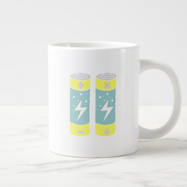 Batterien Jumbo-Tasse (Rechts)