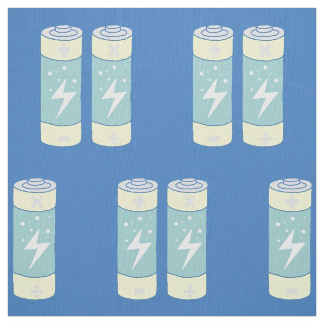 Batterien Stoff (Muster)