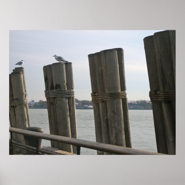 Batteriepark - New York City Poster (Vorne)