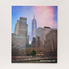 Batteriepark von Staten Island Ferry NYC Puzzle