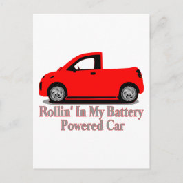 Batteriewagen Postkarte