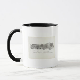 Batteriewestseite Pine und Kalifornien Tasse