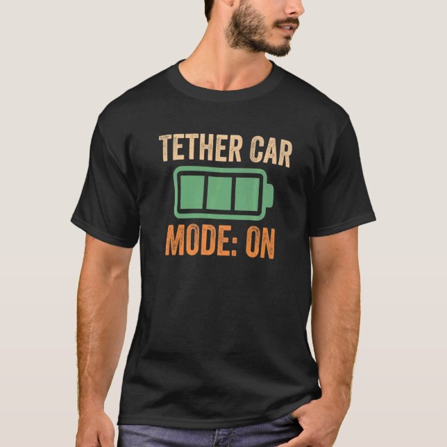 Batteriezustand des Leihwagens T-Shirt (Vorderseite)
