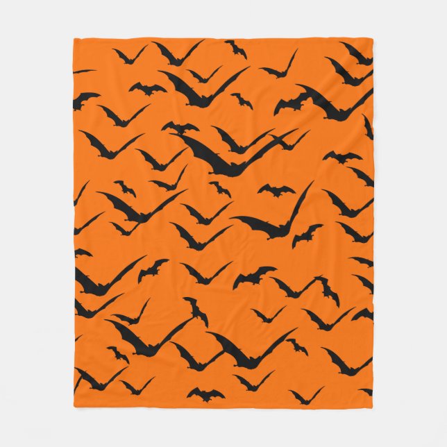BATTERN HALLOWEEN SEAMLESS FLEECEDECKE (Vorderseite)