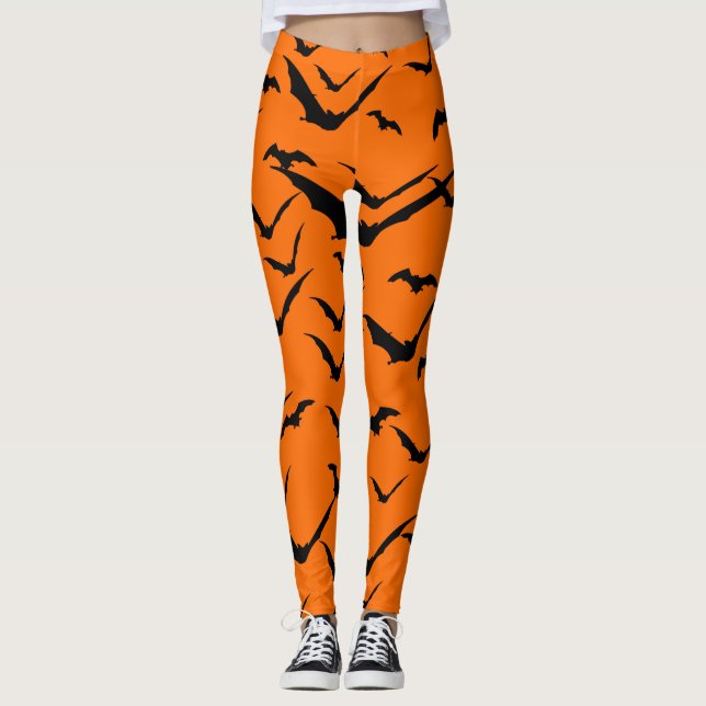 BATTERN HALLOWEEN SEAMLESS LEGGINGS (Vorderseite)