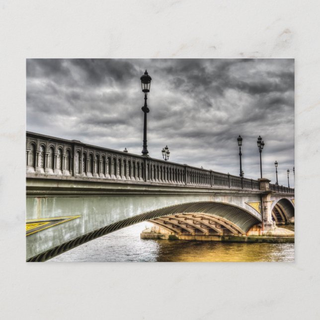 Battersea Bridge London Postkarte (Vorderseite)